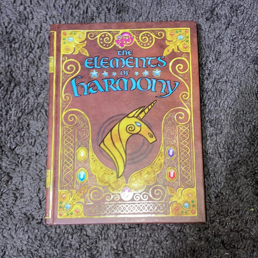 My Little Pony Elements of Harmony book
